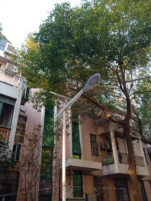 Street lamp of community